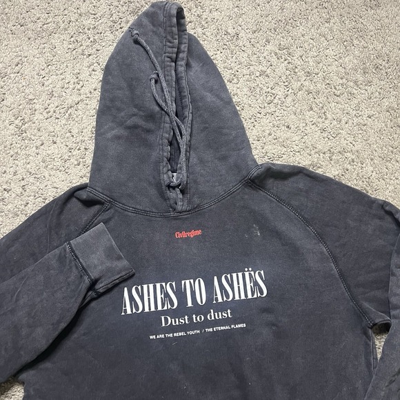 Civil Regime Other - Civil Regime Ashes To Ashes Hoodie Pullover Sweatshirt Mens Size M